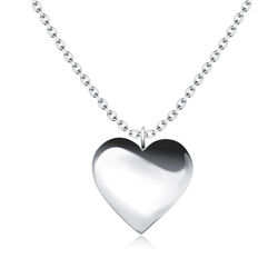 Heart Silver Necklace SPE-5611